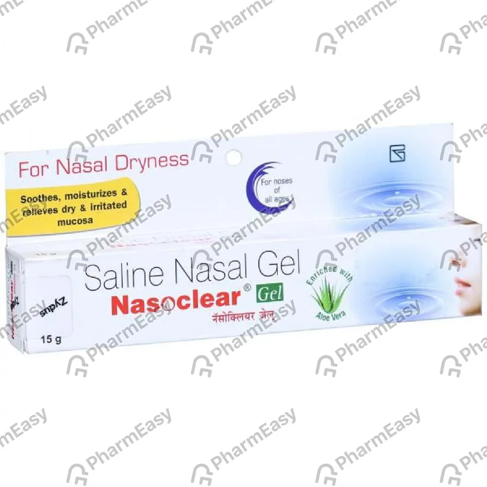Nasoclear Nasal Gel 15 G
