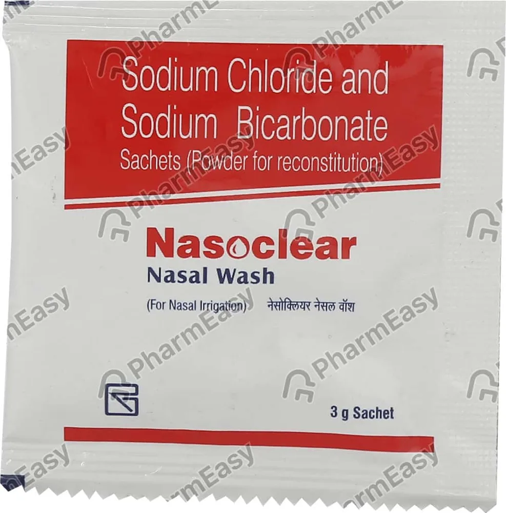 Nasoclear Sachet Of 3gm Nasal Wash