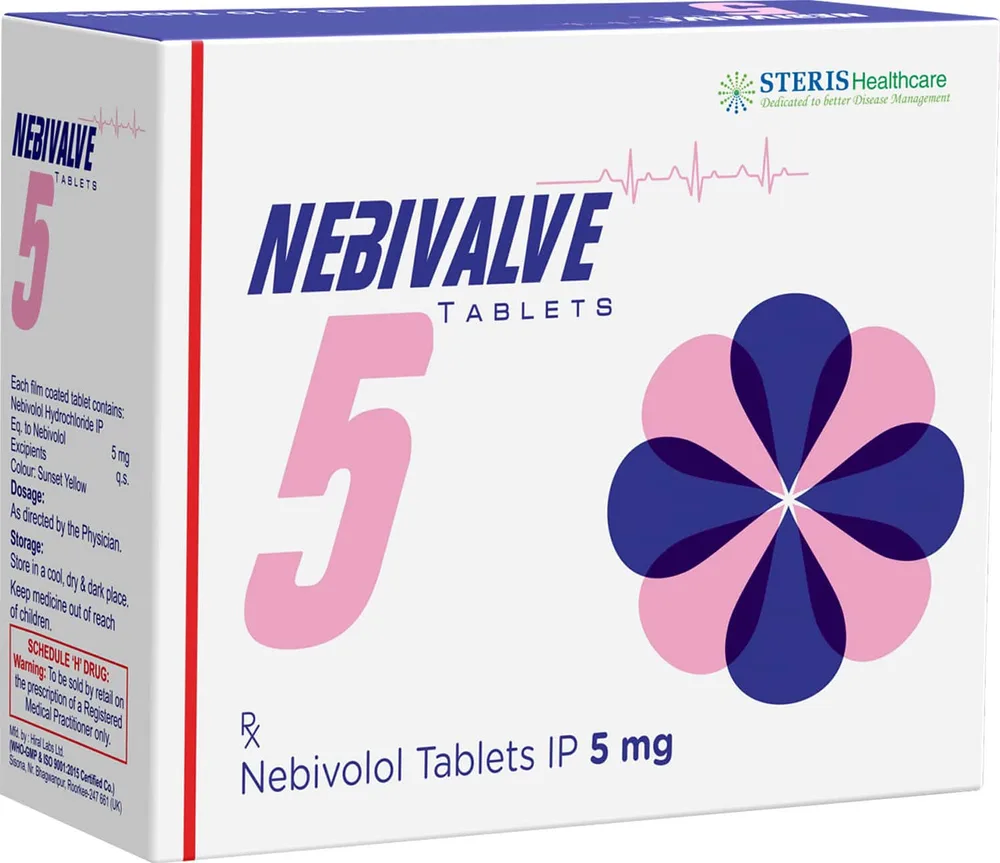 Nebivalve 5mg Strip Of 10 Tablets