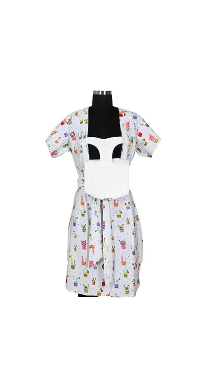 Neosoft Kmc Gown For new Mothers- best for Newborn feeding