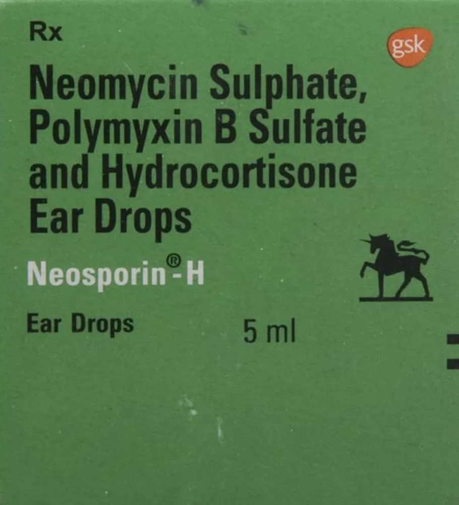 Neosporin H Bottle Of 5ml Ear Drops
