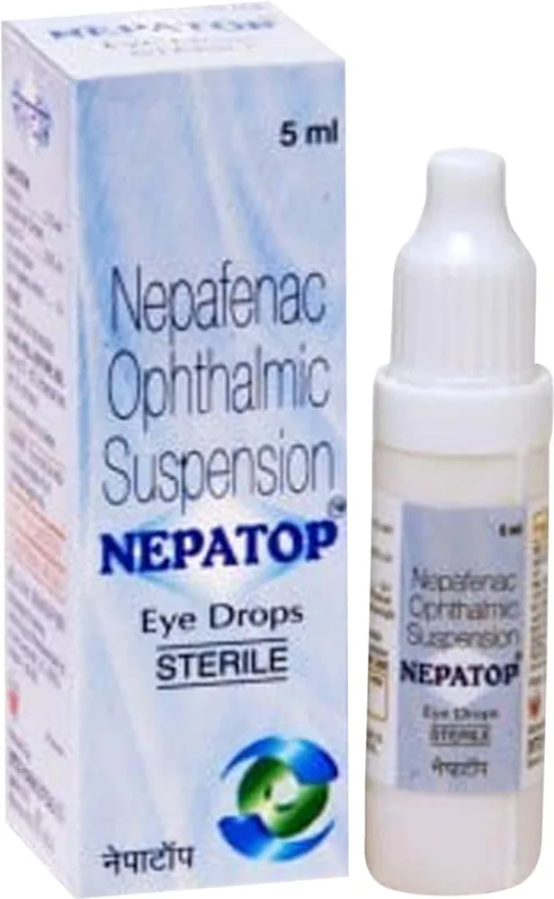 Nepatop Bottle Of 5ml Eye Drops
