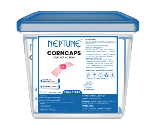 Neptune Corn Caps Quicker Action - box of 50*4