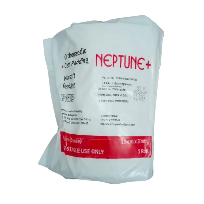 Neptune Ortho Soft Cast Padding 15 cm x 3 mtr
