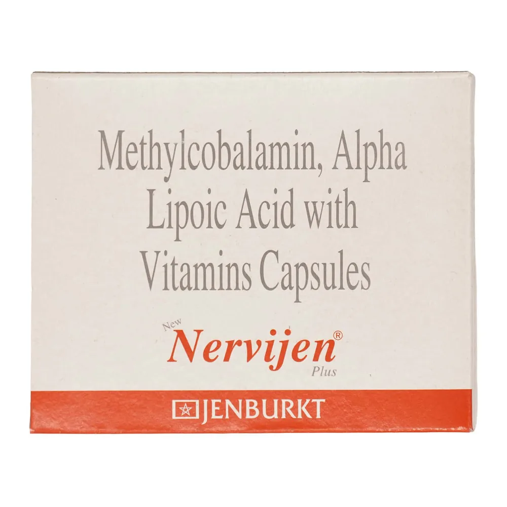 New Nervijen Plus Strip Of 15 Softgel Capsules