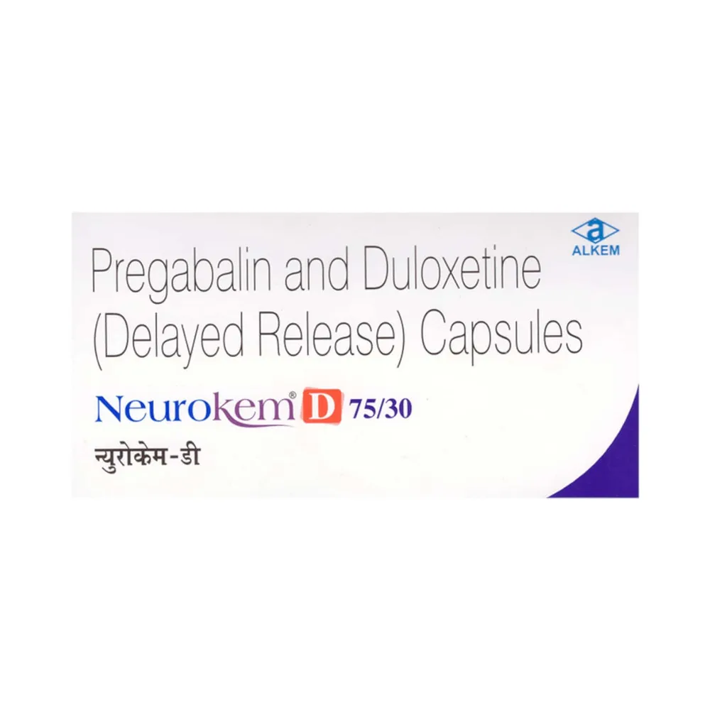 Neurokem D 75/30mg Strip Of 10 Capsules