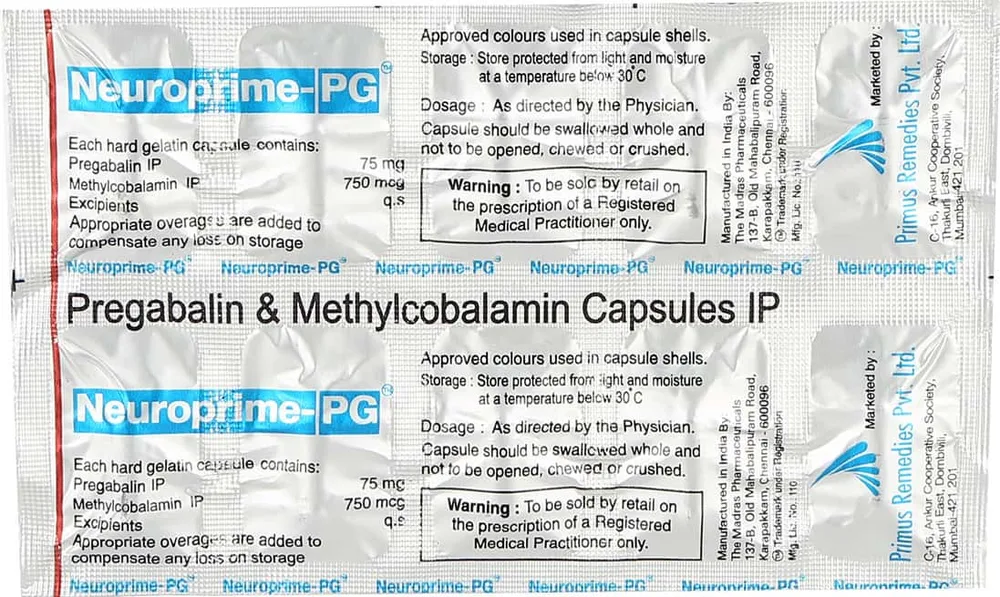 Neuroprime Pg Strip Of 10 Capsules