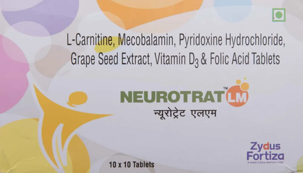 Neurotrat Lm Strip Of 10 Tablets