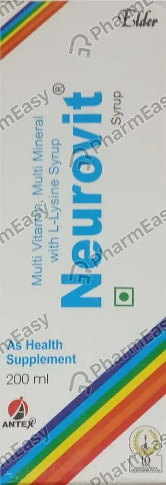 Neurovit Bottle Of 200ml Syrup