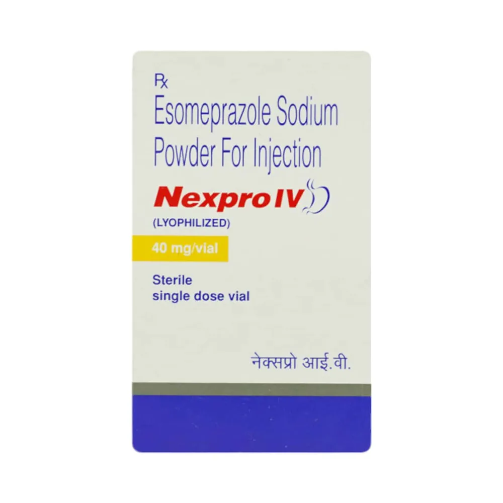 Nexpro Iv 40mg Dry Vial Of 1 Powder For Injection