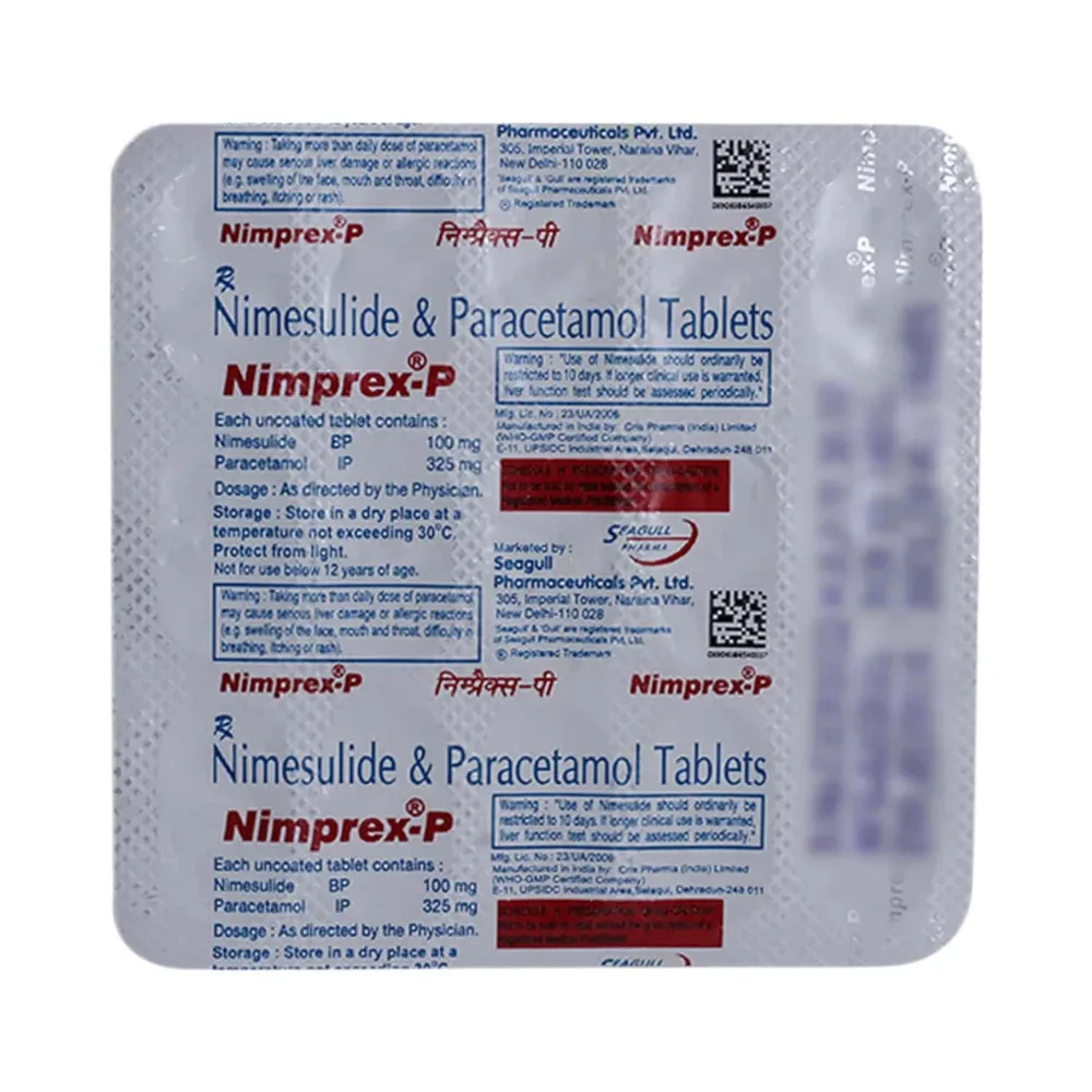 Nimprex P Strip Of 15 Tablets