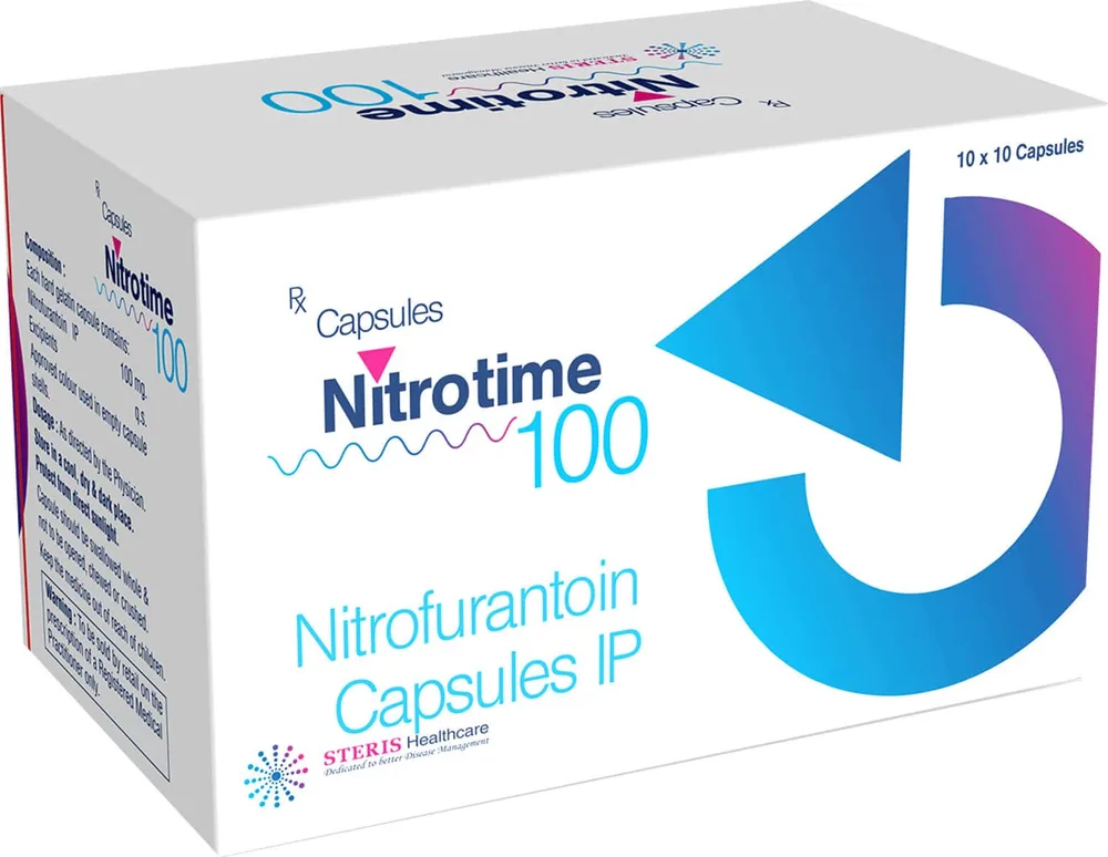Nitrotime 100 Mg Capsule 10