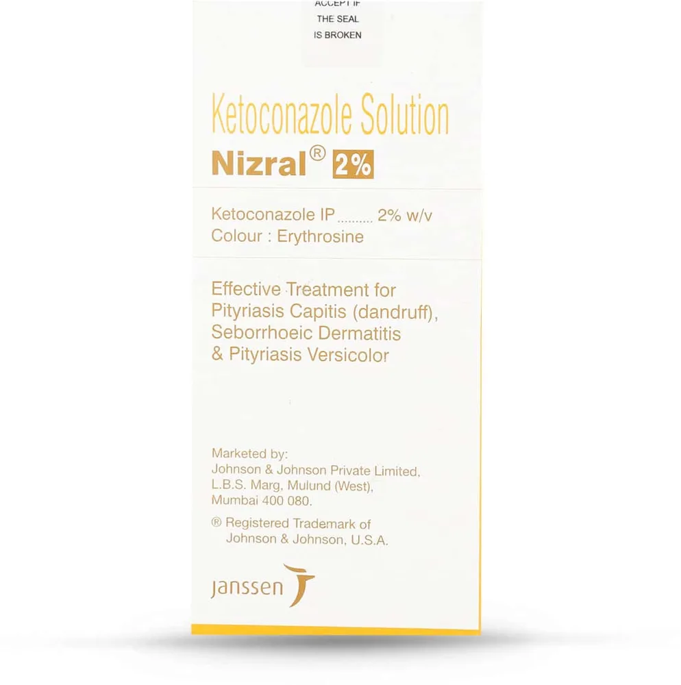 Nizral 2% Bottle Of 50ml Solution