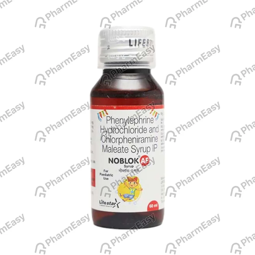 Noblok Af Bottle Of 60ml Syrup