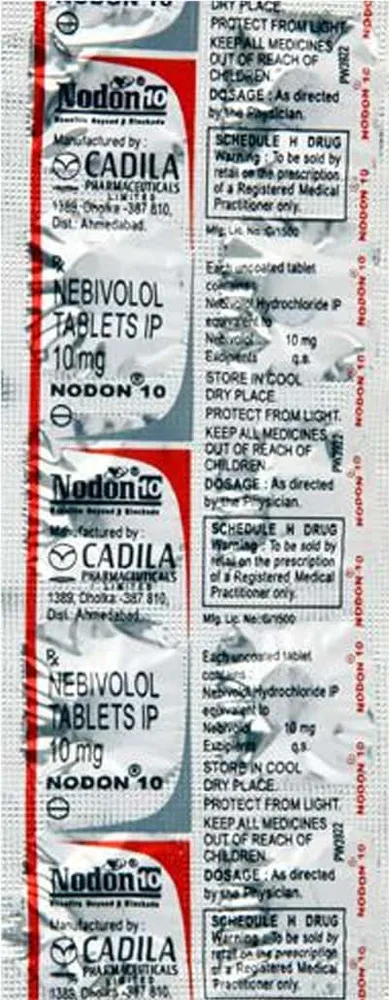 Nodon 10mg Strip Of 10 Tablets