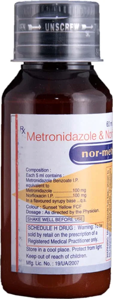 Nor Metrogyl O Suspension