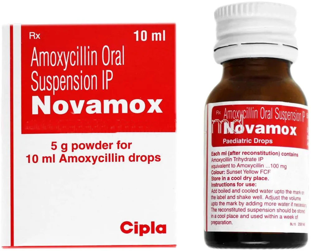 Novamox Paediatric Oral Drops