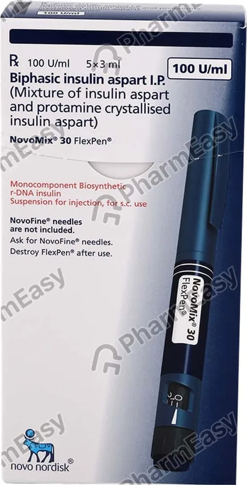 Novomix 30 Flexpen Suspension For Injection