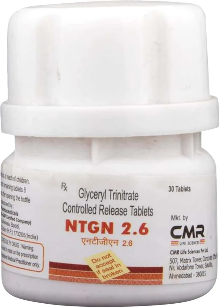 Ntgn 2.6mg Bottle Of 30 Tablets