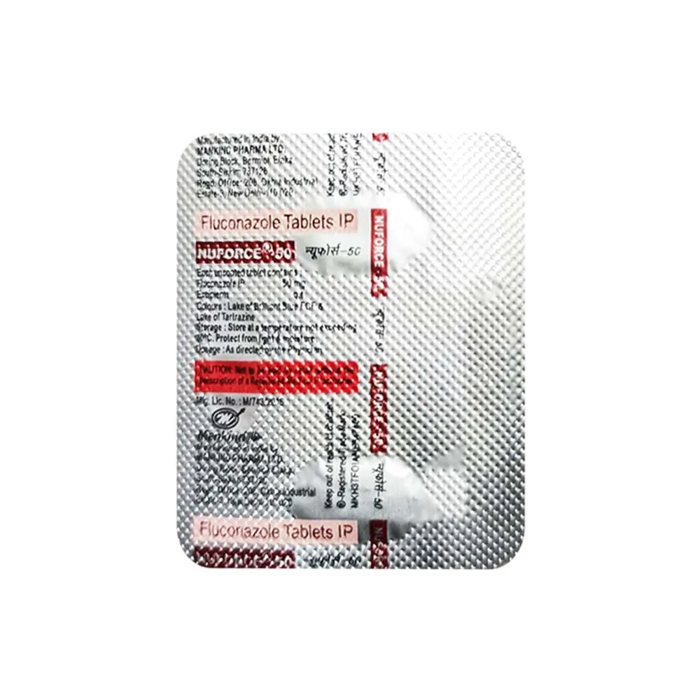 Nuforce 50mg Strip Of 2 Tablets