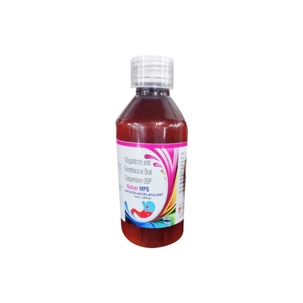 Nulcer Mps Sugar Free Bottle Of 170ml Suspension