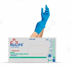 NULIFE Nitrile Medical Examination Gloves -100 Pcs Box