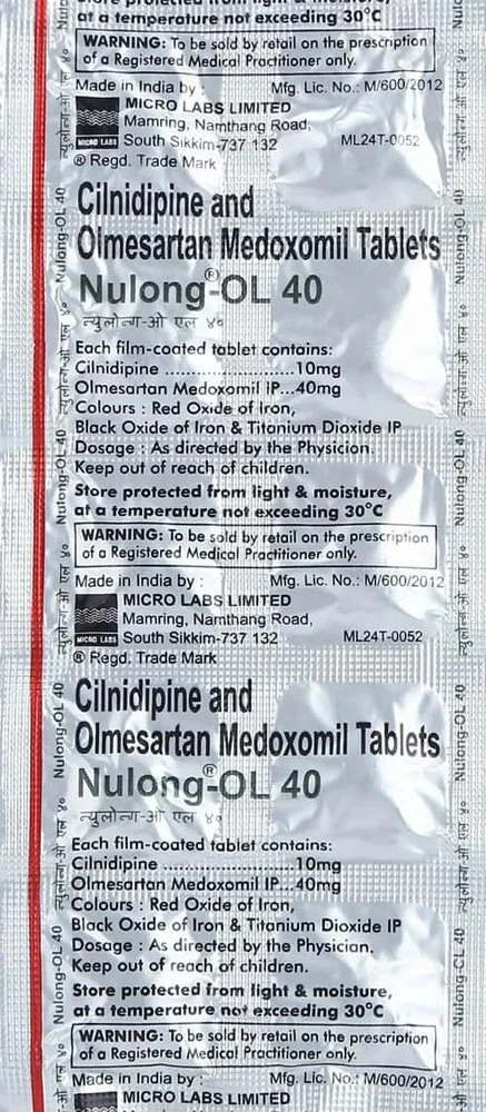 Nulong Ol 40mg Strip Of 10 Tablets