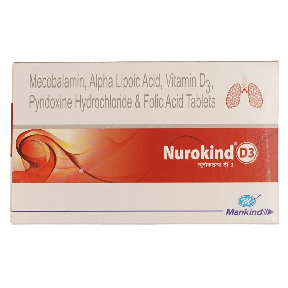 Nurokind D3 Strip Of 15 Tablets