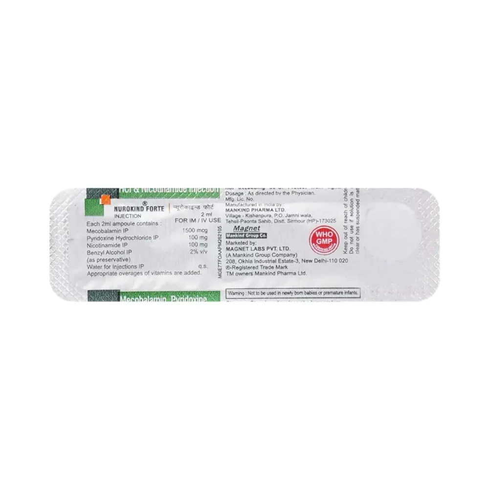 Nurokind Forte Ampoule Of 2ml Injection