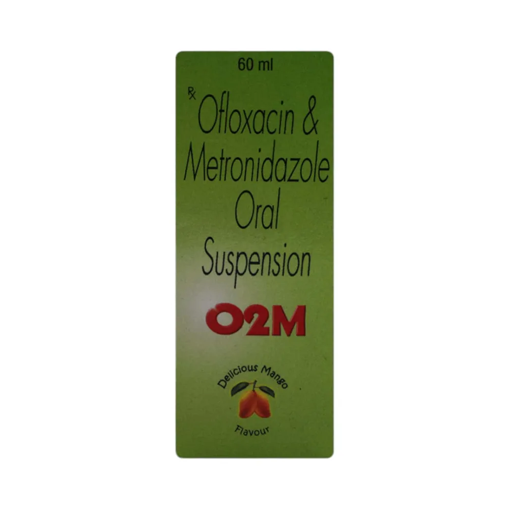 O2m Delicious Mango Flavour Bottle Of 60ml Suspension