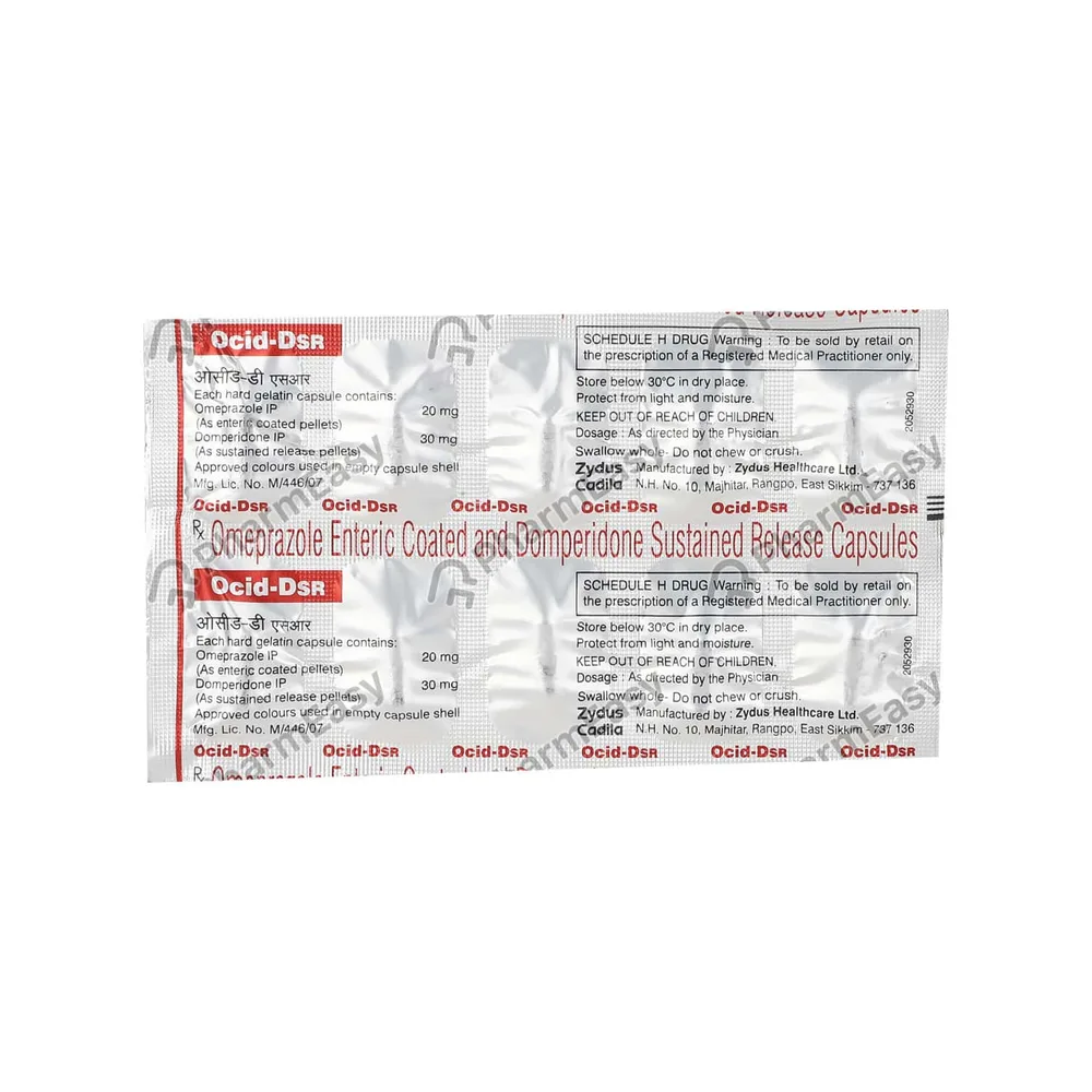 Ocid Dsr Strip Of 10 Capsules