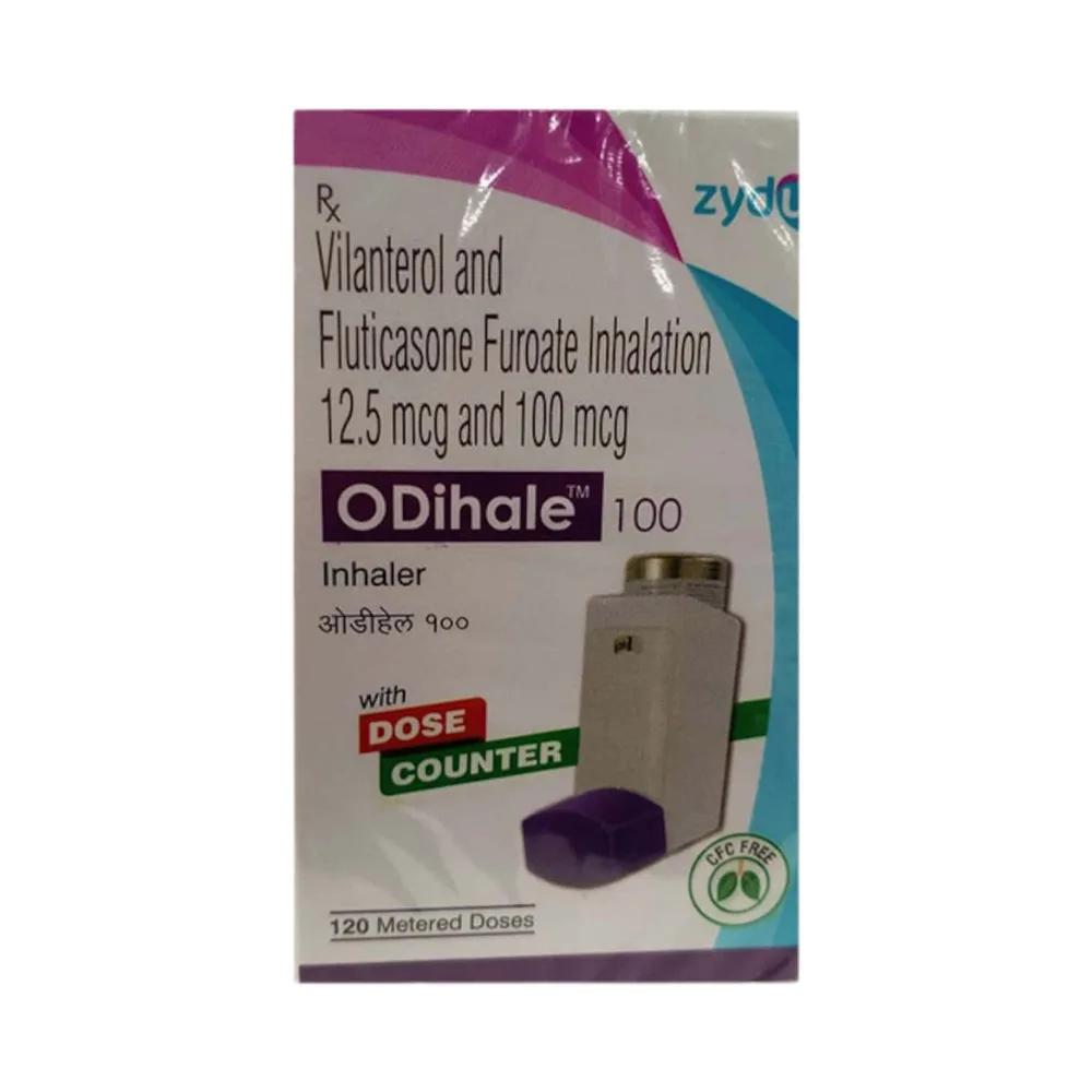 Odihale 100mcg Cfc Free Box Of 120 Metered Dose Inhaler