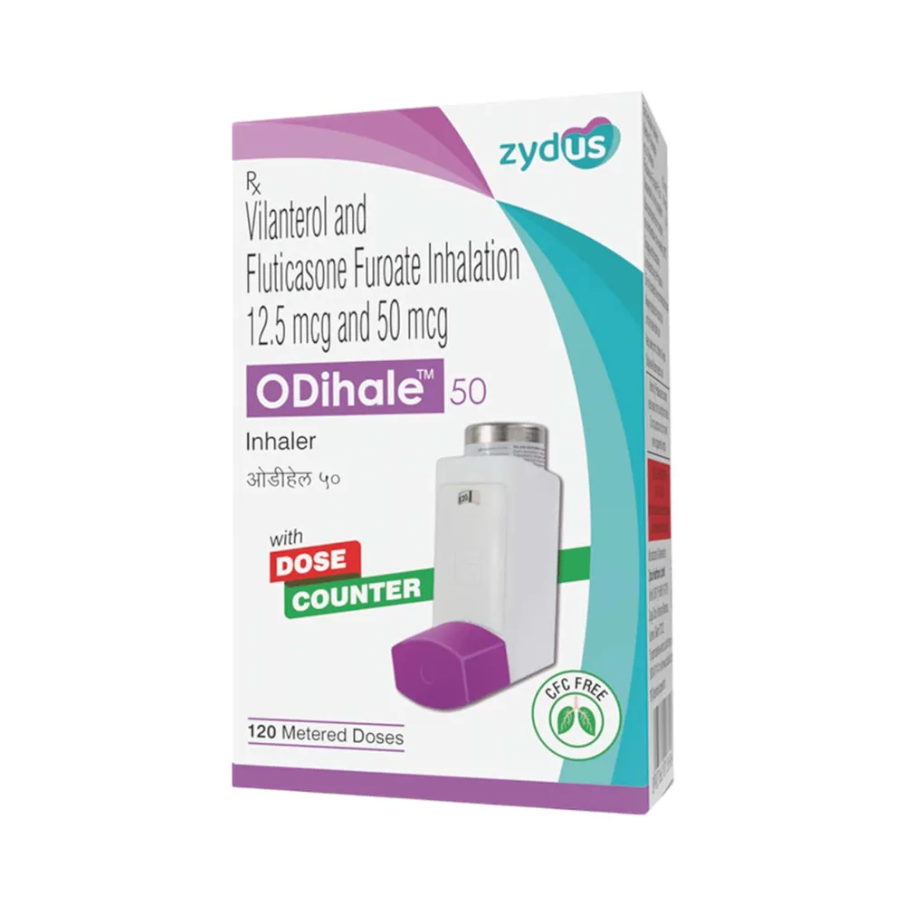 Odihale 50mcg Cfc Free Box Of 120 Metered Dose Inhaler