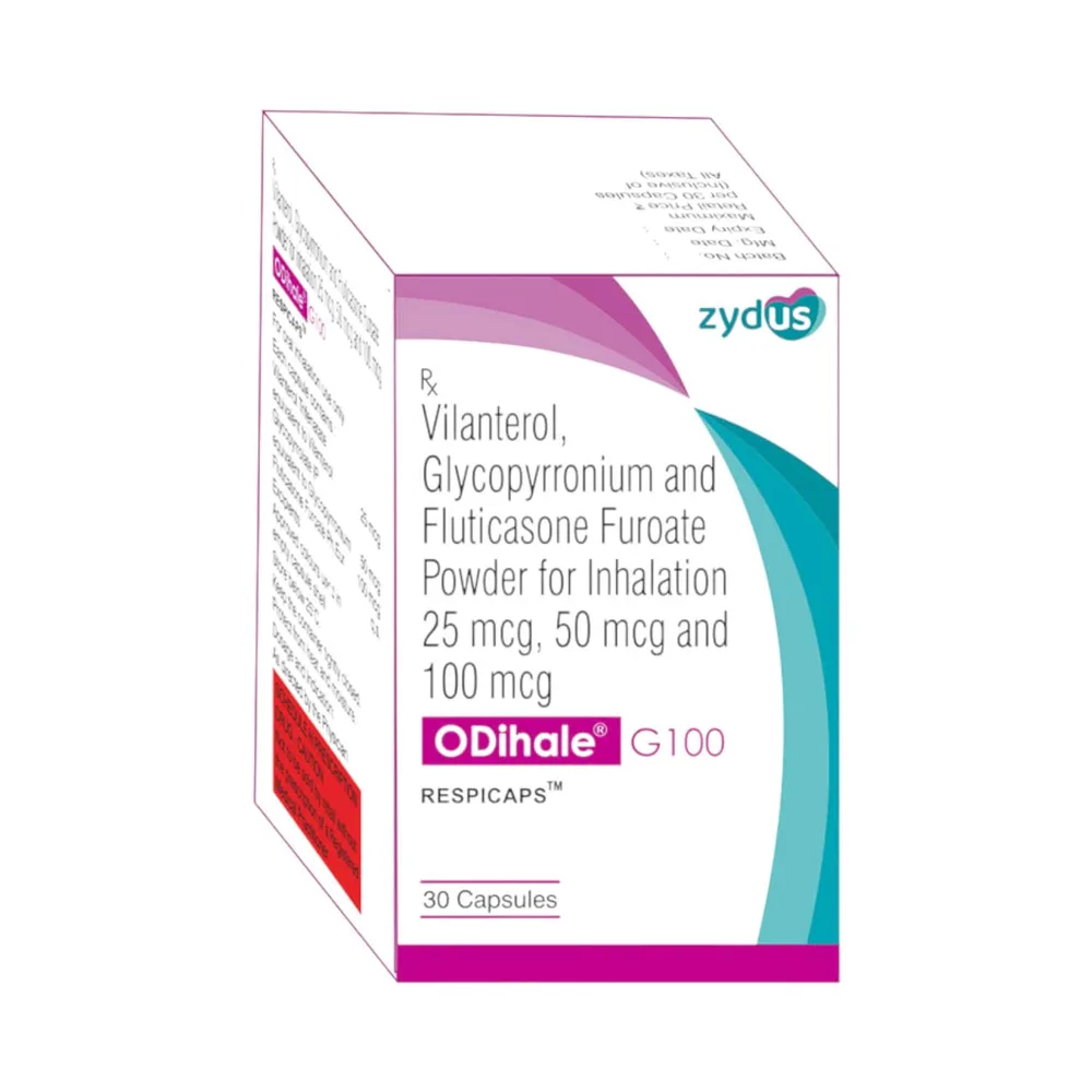 Odihale G 100mcg Box Of 30 Respicaps