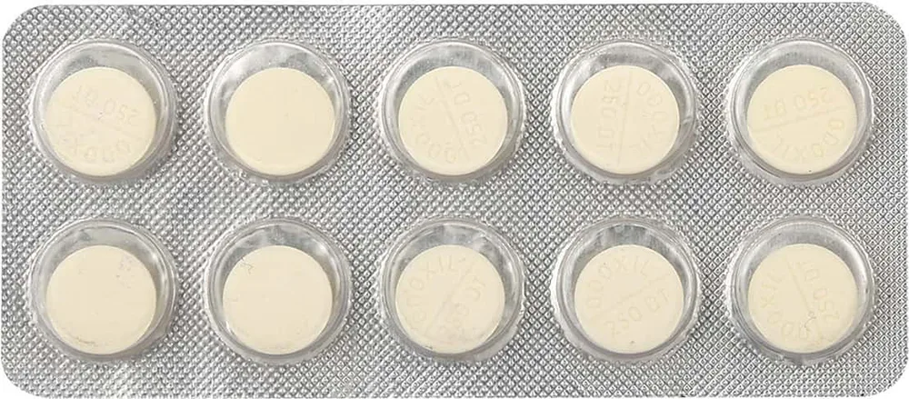 Odoxil Dt 250mg Strip Of 10 Tablets