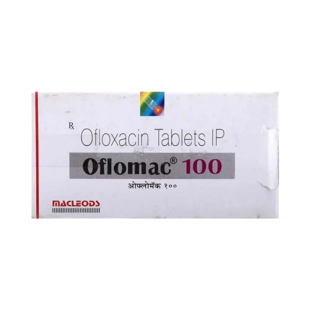 Oflomac 100mg Strip Of 10 Tablets