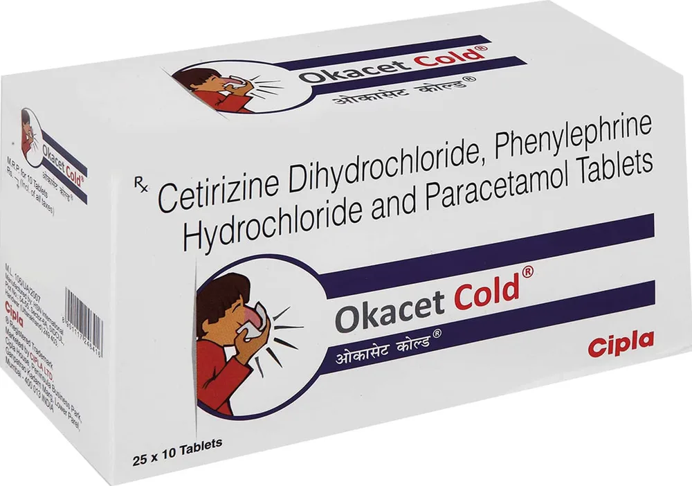 Okacet Cold Tablet