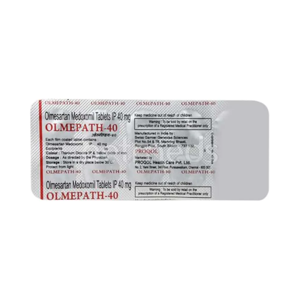 Olmepath 40mg Strip Of 10 Tablets