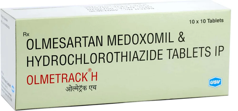 Olmetrack H 20mg Strip Of 10 Tablets