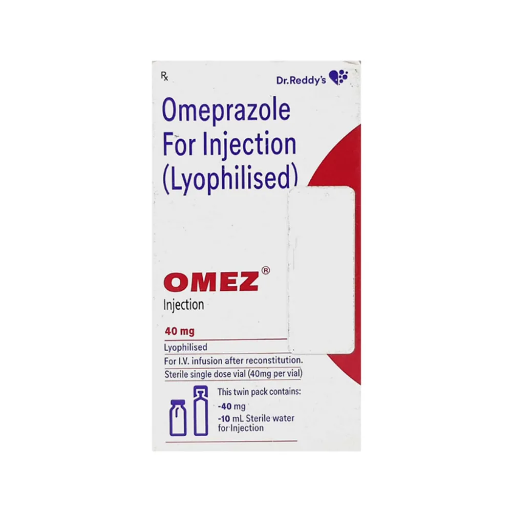 Omez 40mg Dry Vial Of 1 Powder For Injection