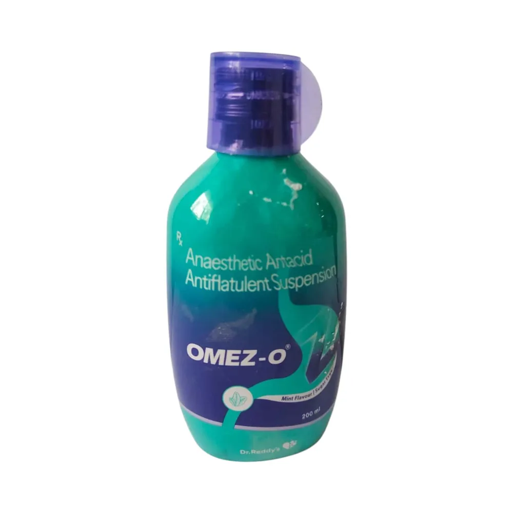 Omez O Mint Sugar Free Bottle Of 200ml Suspension