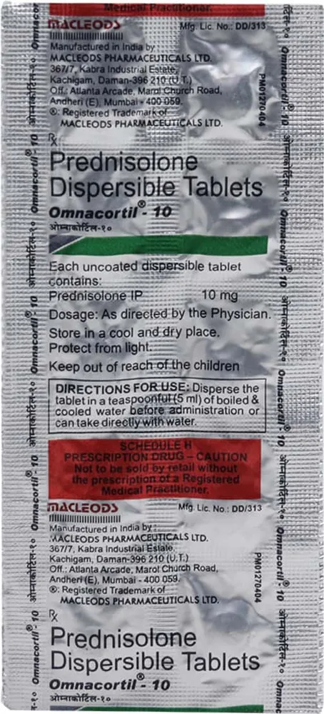 Omnacortil 10 Tablet
