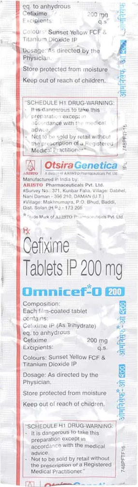 Omnicef O 200 Tablet