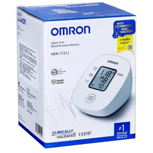 Omron Blood Pressure Monitor HEM-7121J