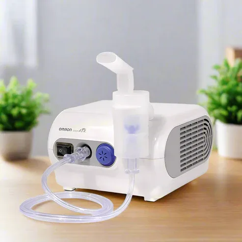 Omron Compressor Nebulizer For Child and Adult With Virtual Valve Technology NE-C28