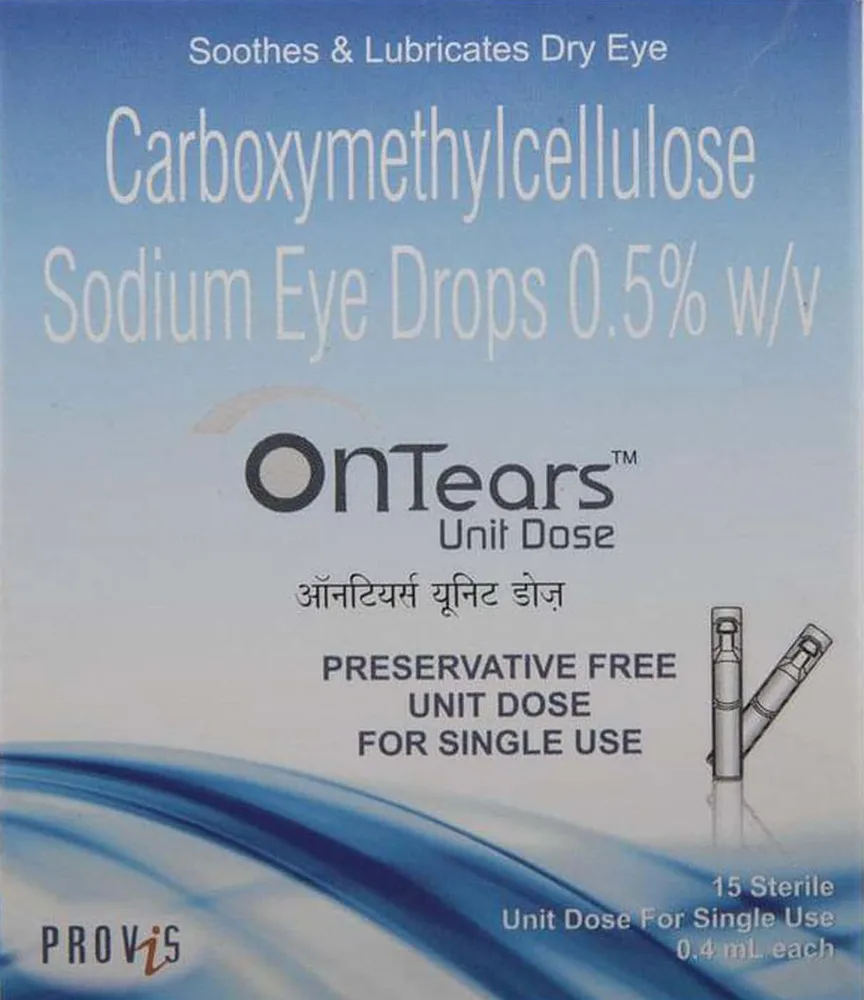 Ontears Unit Dose Bottle Of 0.4ml Eye Drops