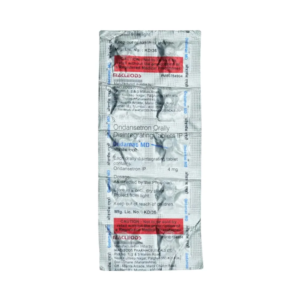 Ondamac Md Strip Of 10 Tablets