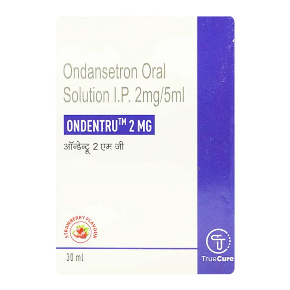 Ondentru 2mg Strawberry Flavour Bottle Of 30ml Oral Solution