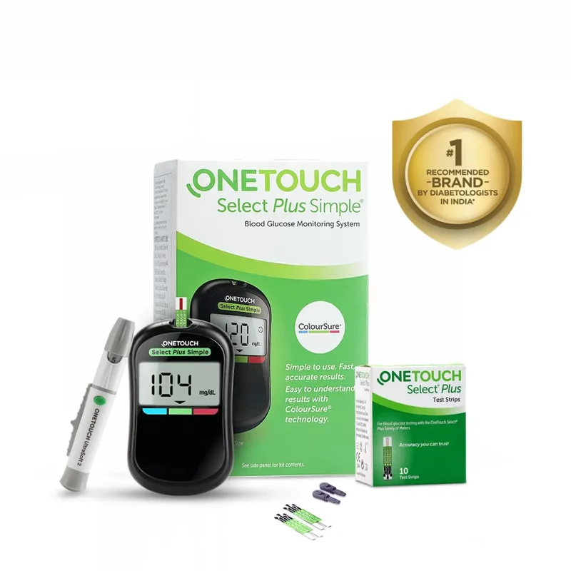 One-Touch Select plus- Meter With 10 Strips