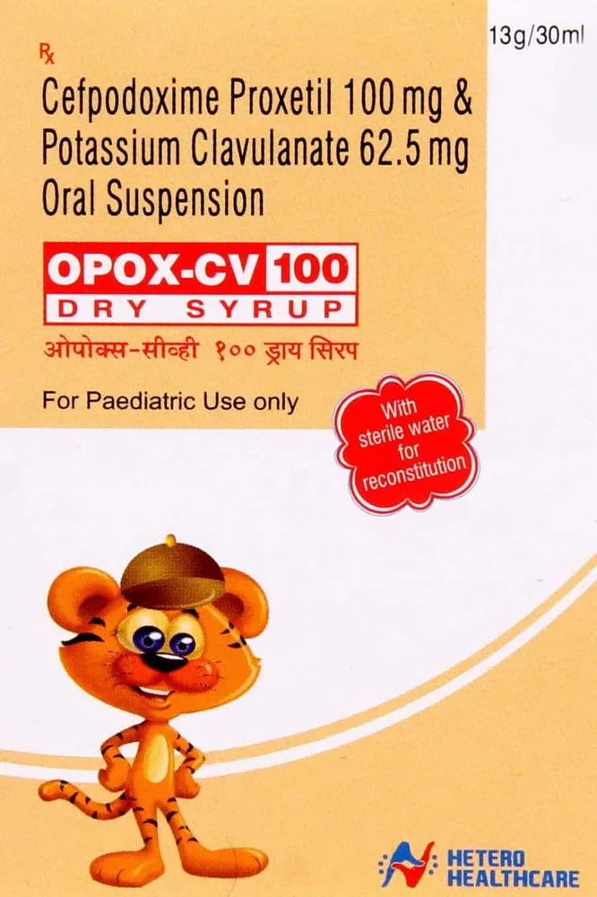 Opox Cv 100mg Bottle Of 30ml Dry Syrup